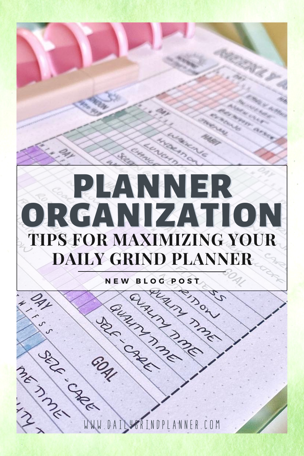 The Daily Grind Planner