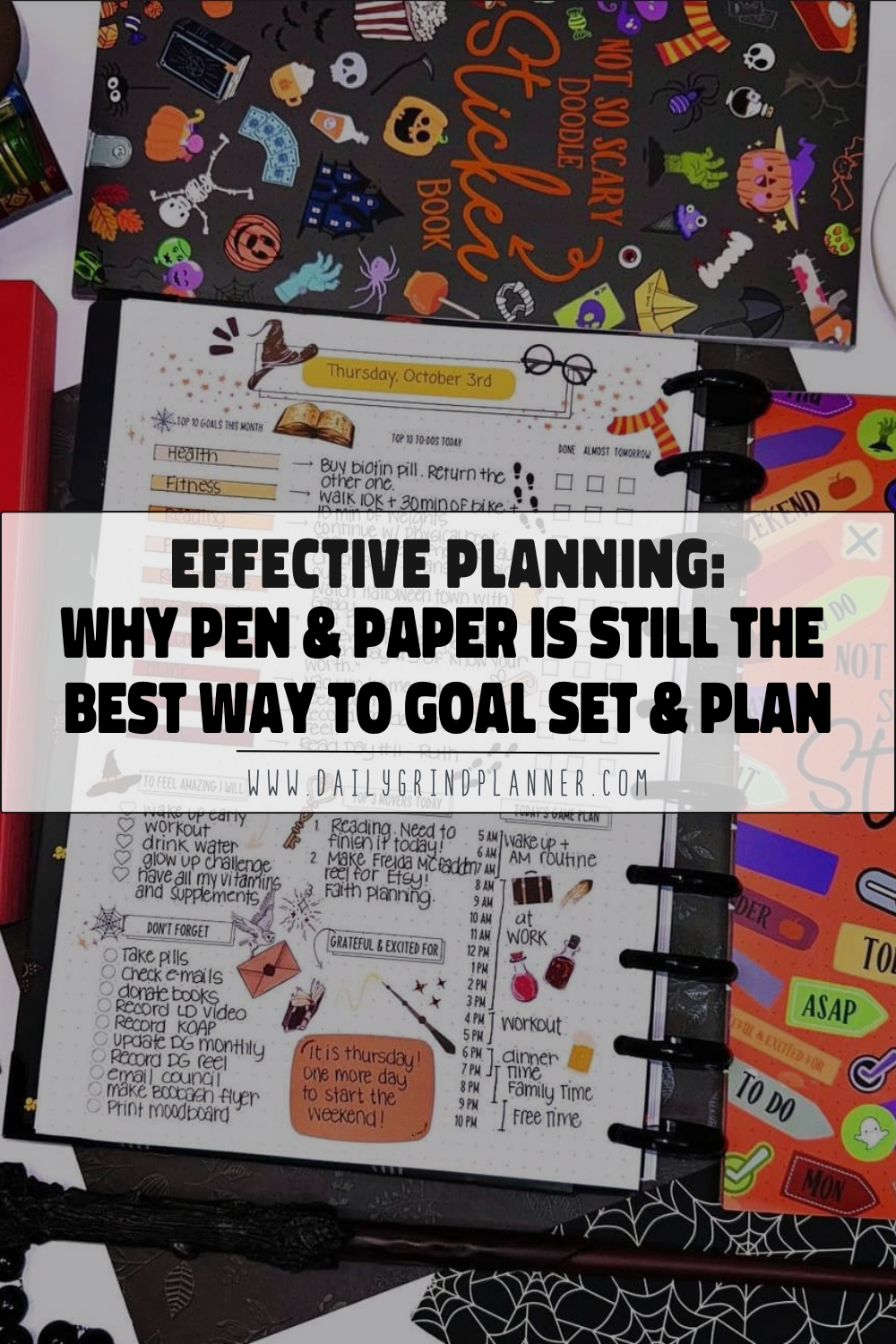 The Daily Grind Planner