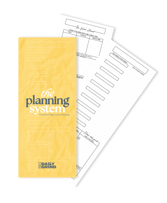 The Daily Grind Planner