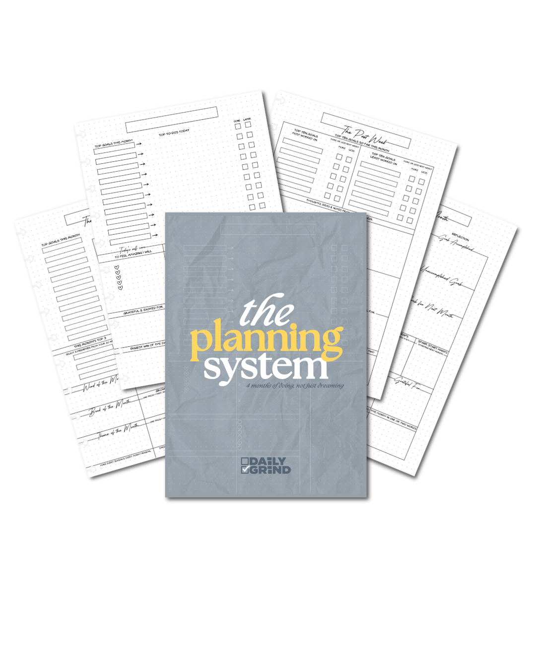 Daily Grind Planning System | Insert