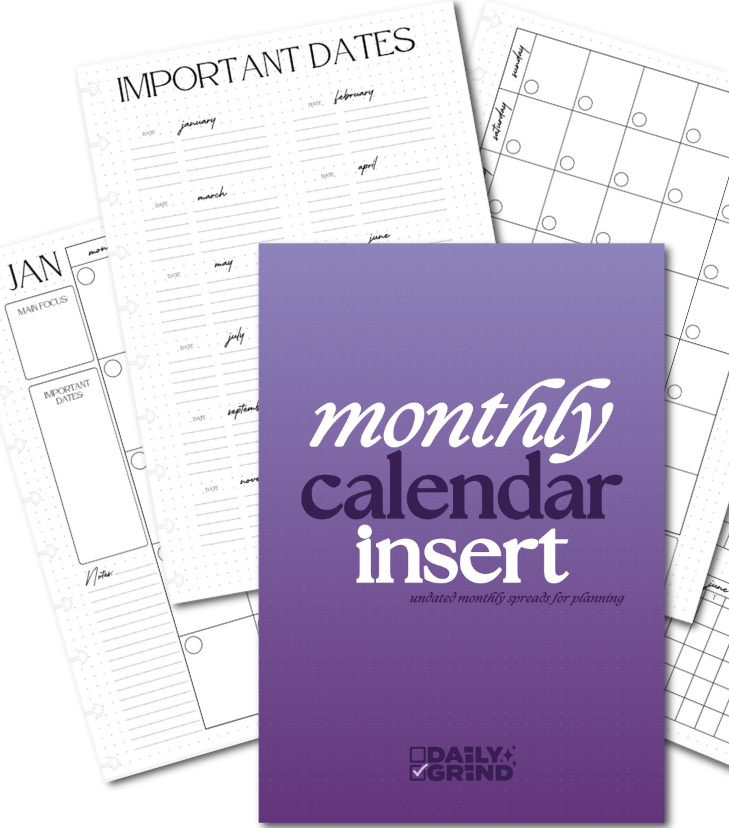 The Daily Grind Planner