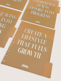 Mocha Latte | Luxe Tab Dividers