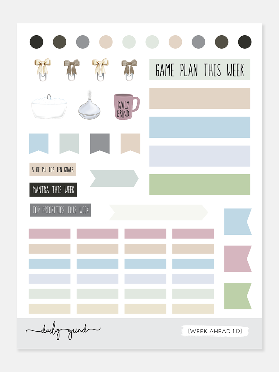 Stickers for Your Planner to Stay on Track