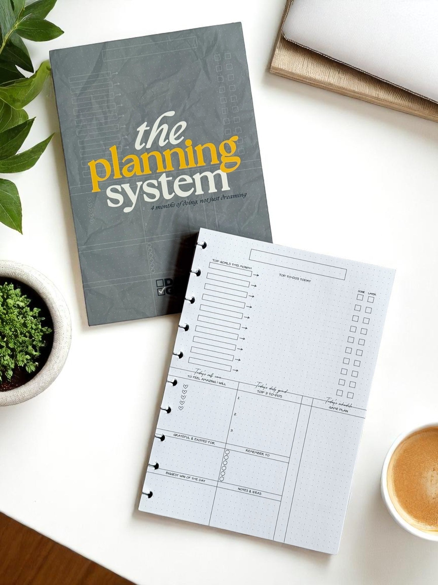 Daily Grind Planner Inserts