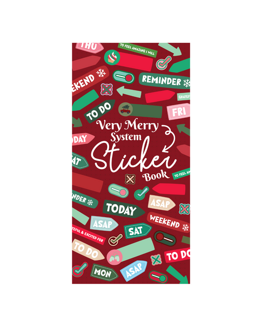 System Sticker Book | Merry Moods