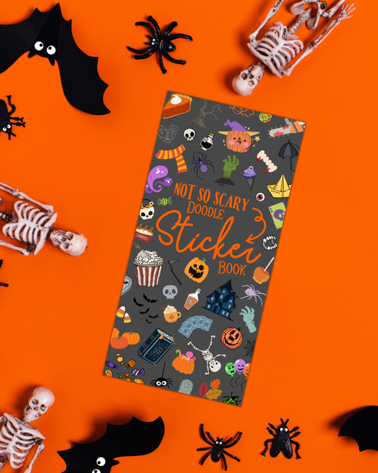 Doodle Sticker Book | Spooky Moods