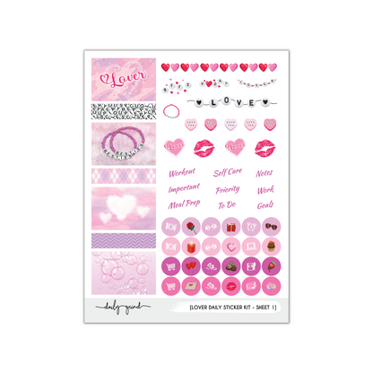 Daily Sticker Kit - Lover