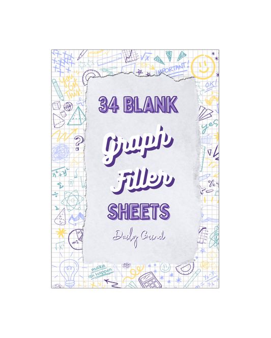 Blank Graph Paper - Insert