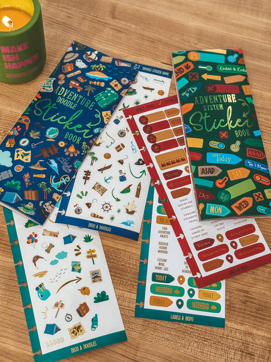 Adventure Sticker Books | BUNDLE