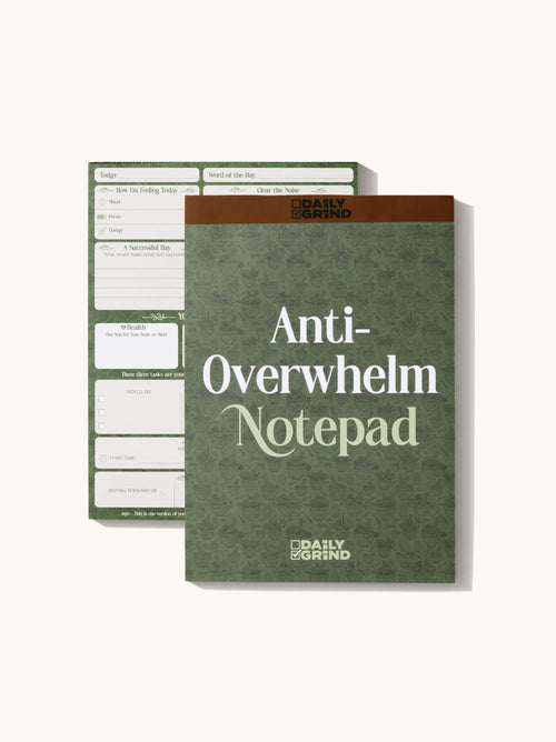 Daily Grind Notepad | Anti-Overwhelm