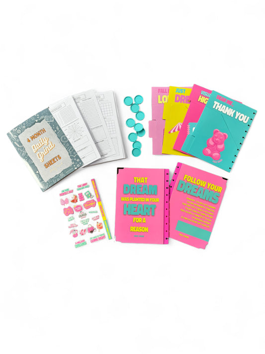 Big Dreamer Planner Kit | System Insert + Cover + Discs + Tab Dividers