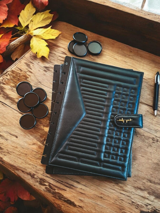 Clip-in Daily Grind Planner Cover | Black Tie