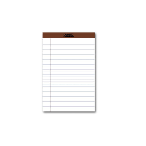 Blank Lined Notepad