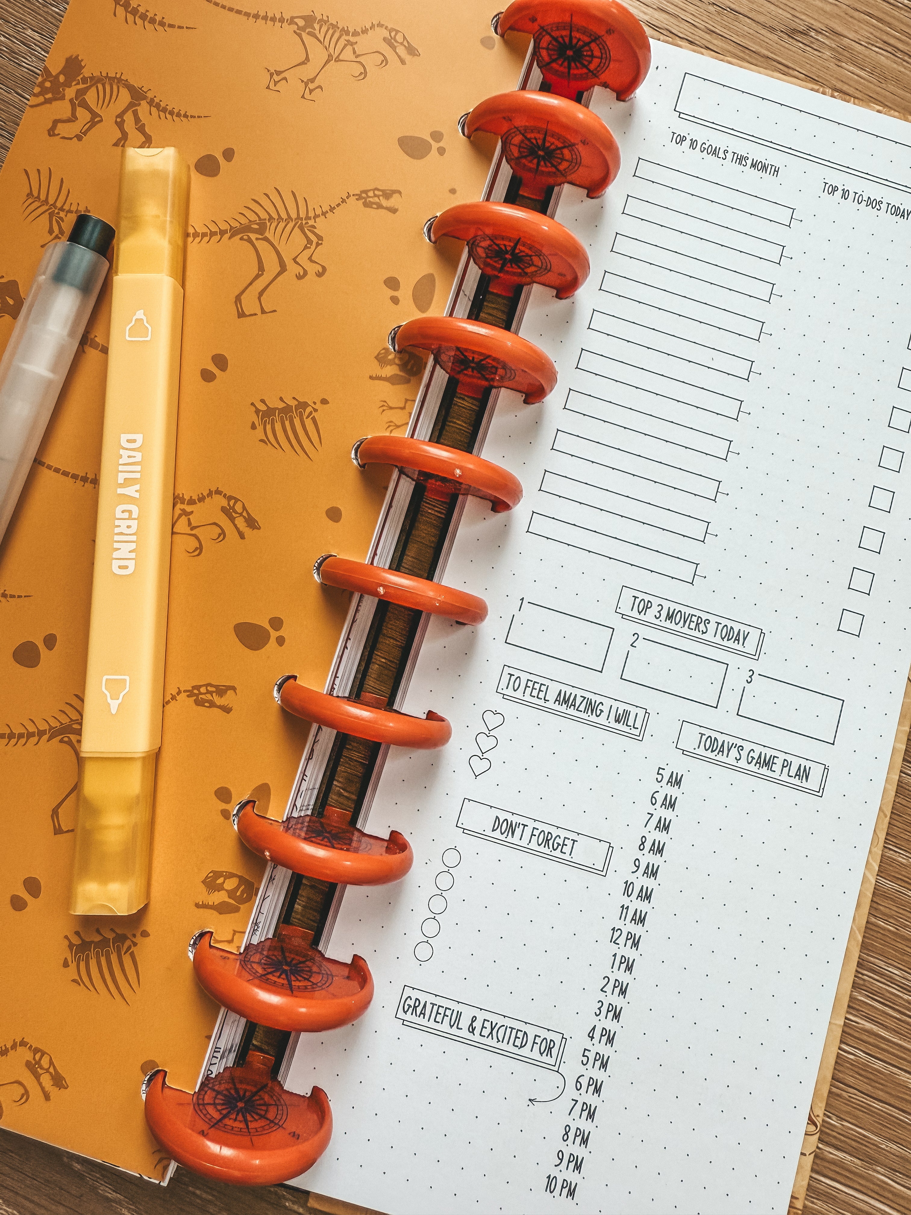 The Daily Grind Planner