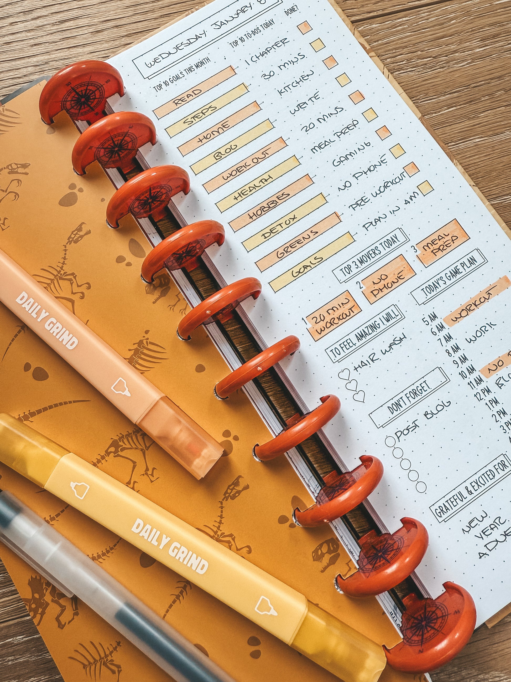 The Daily Grind Planner