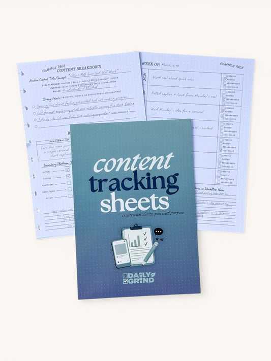 The Daily Grind Planner