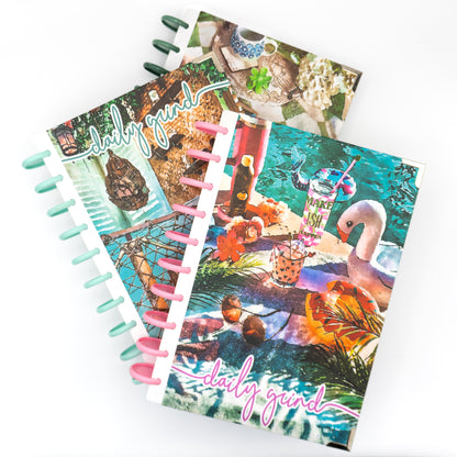 Clip-in Daily Grind Planner Covers | 70s Summer Party Collection
