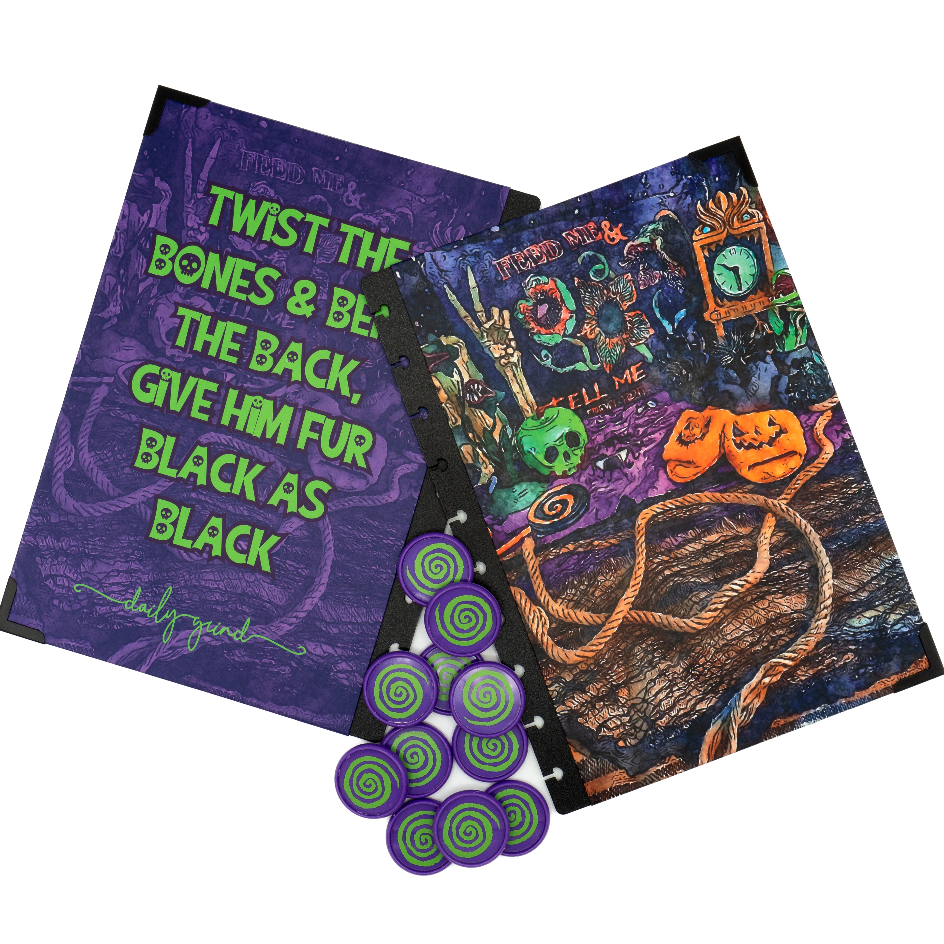 Clip-in Daily Grind Planner Covers | Not So Scary Collection