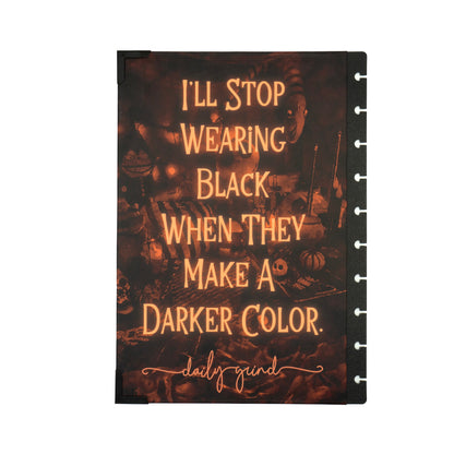 Clip-in Daily Grind Planner Cover | Spooky Fort