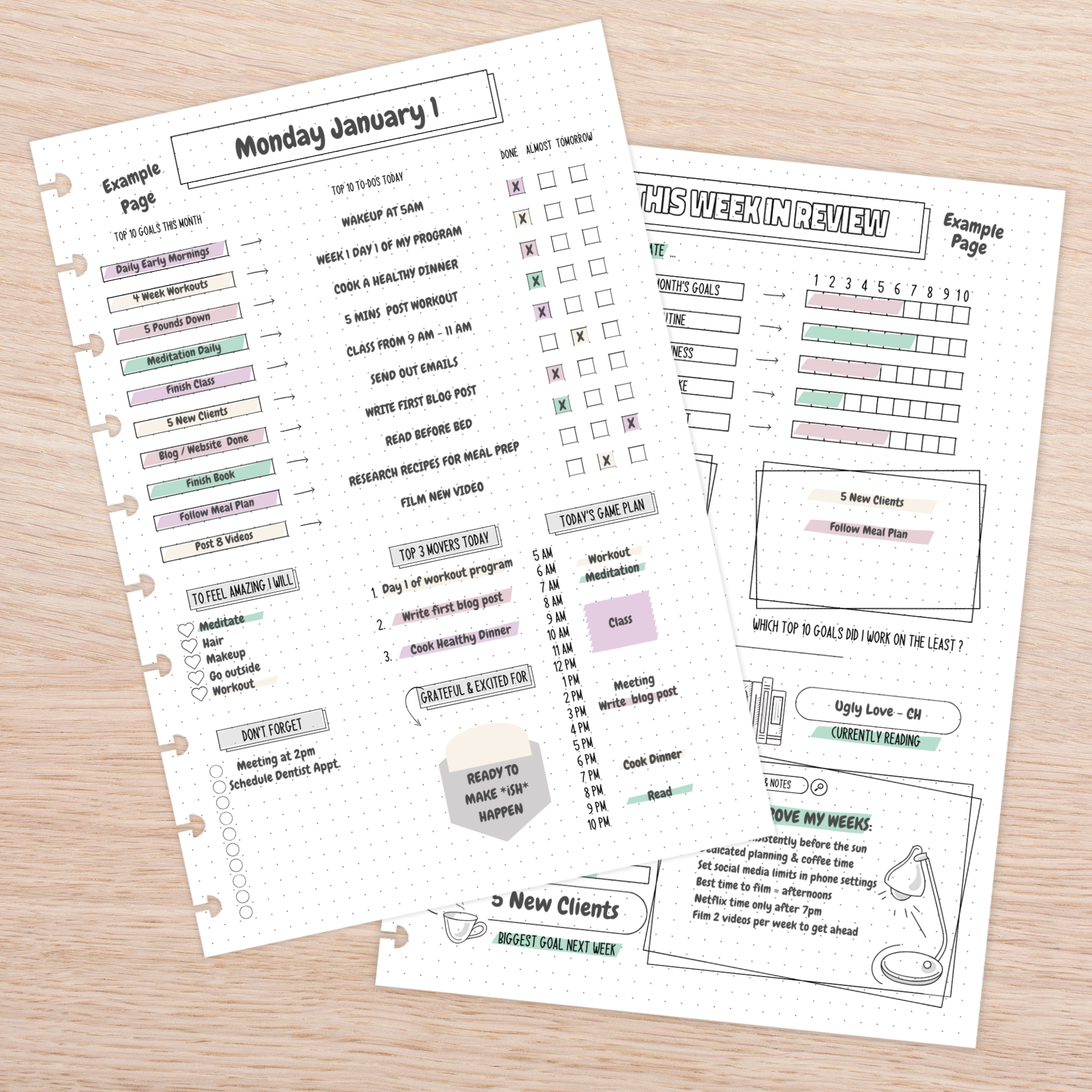 The Grind Routine Daily Home- The Daily Grind – The Daily Grind Planner