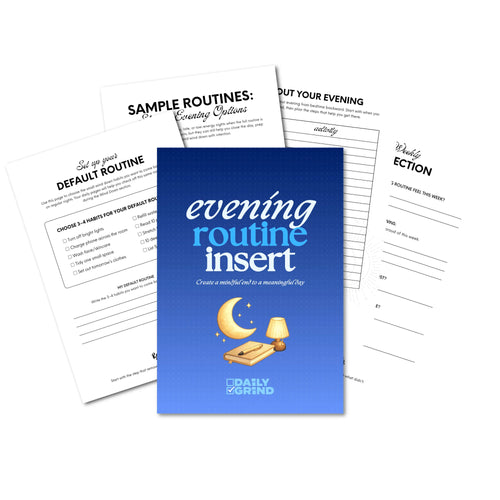 Evening Routine Builder