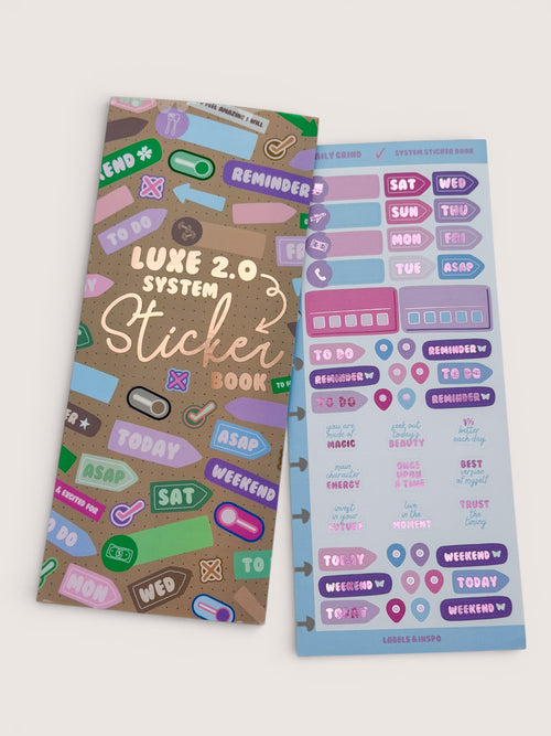 Planner Sticker Book | Luxe