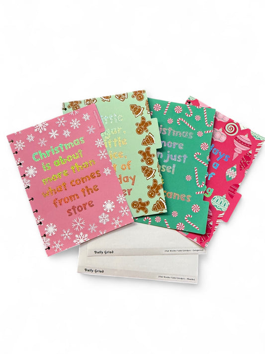 Merry Moods Tab Dividers | Gingerbread Wonderland