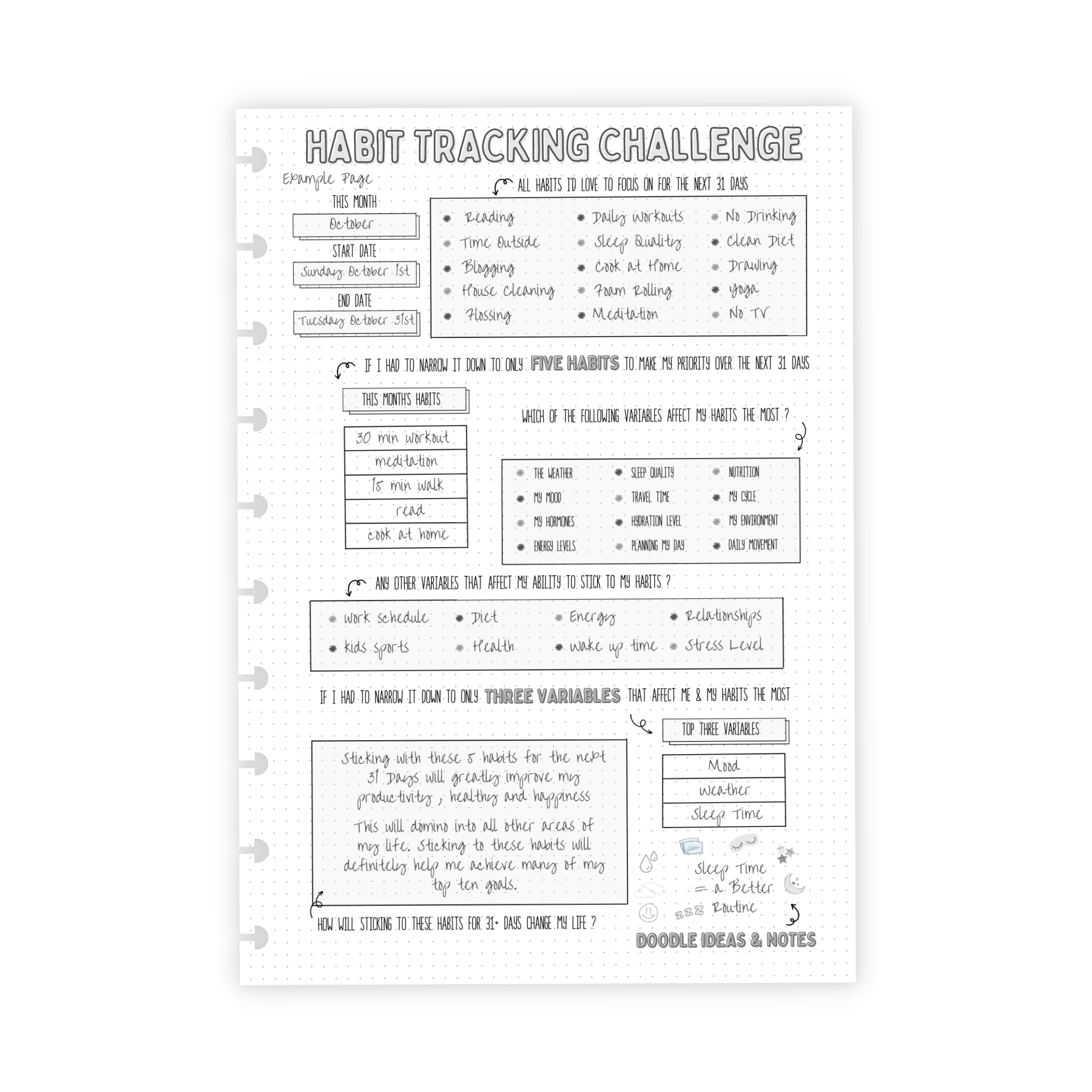 The Daily Grind Planner