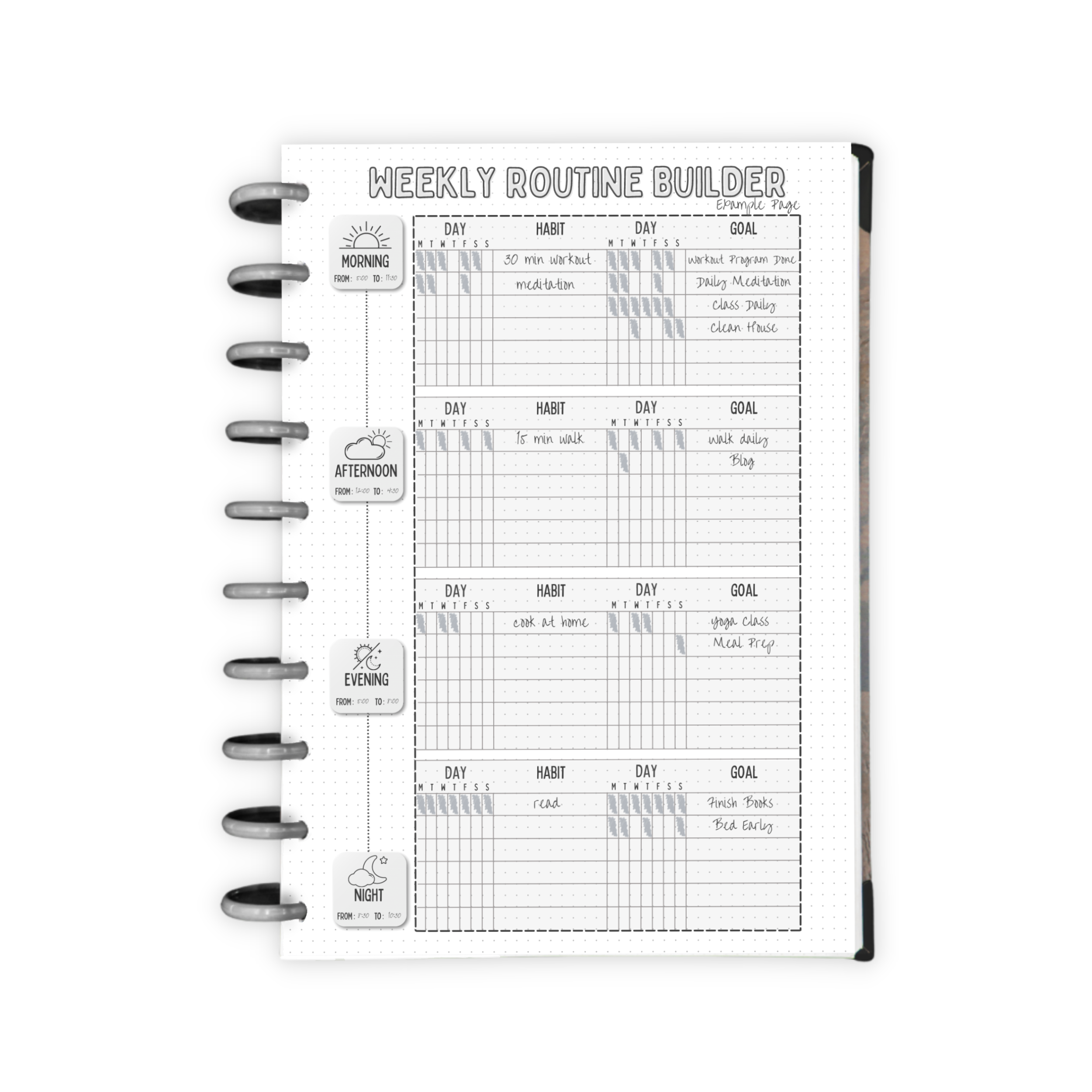 The Daily Grind Planner