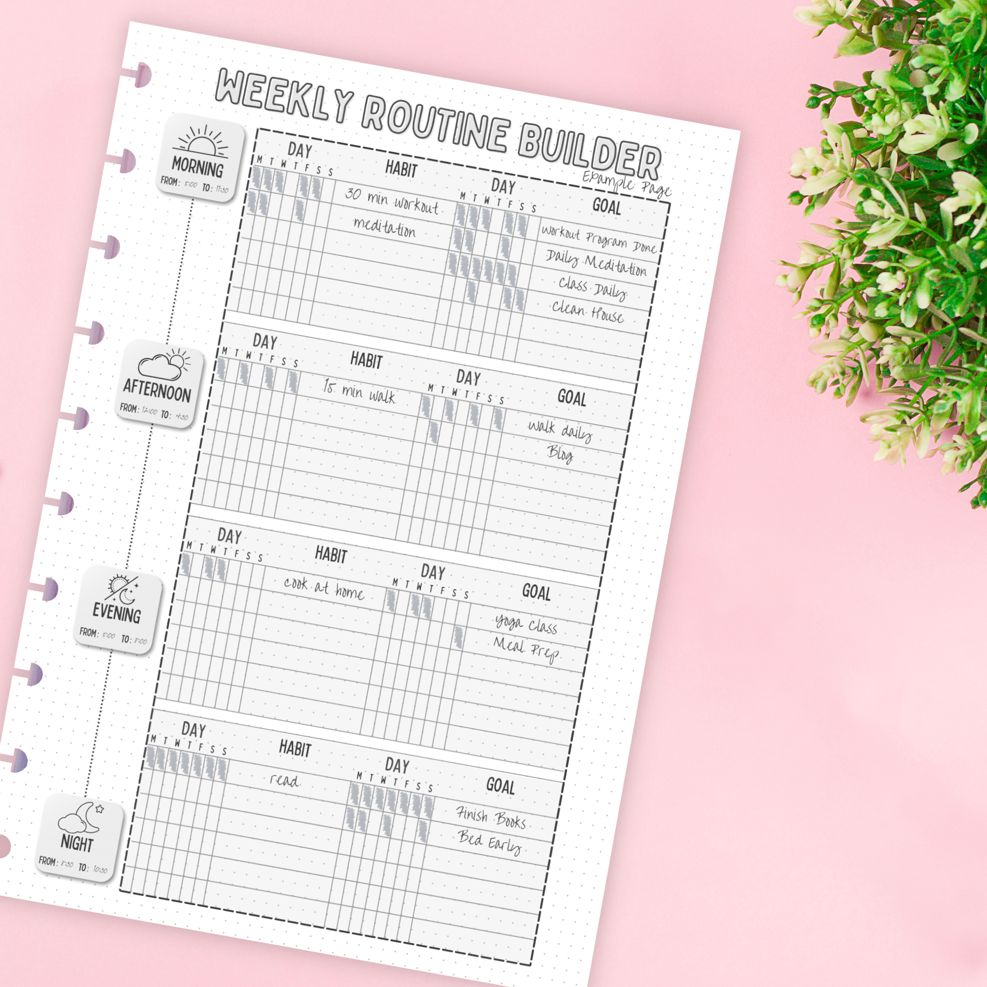 The Daily Grind Planner