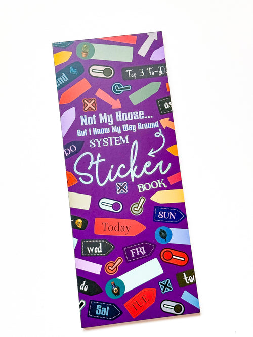 Planner Sticker Book | Not My House