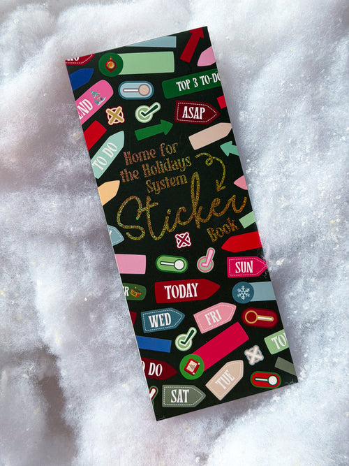 Planner Sticker Book | Home for the Holidays
