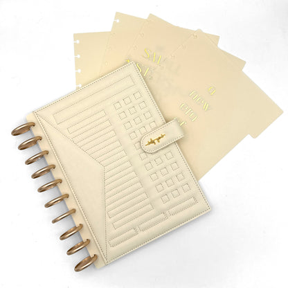 Cream planner and planner dividers