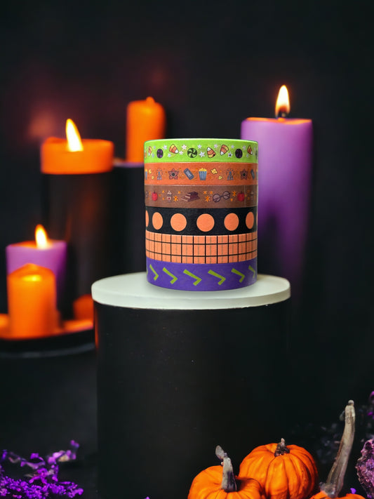 Spooky Moods Washi Tape | 6 Pack