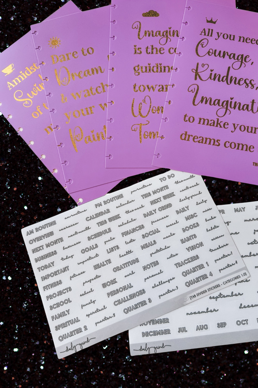 Make Life Magical Tab Dividers | Dream