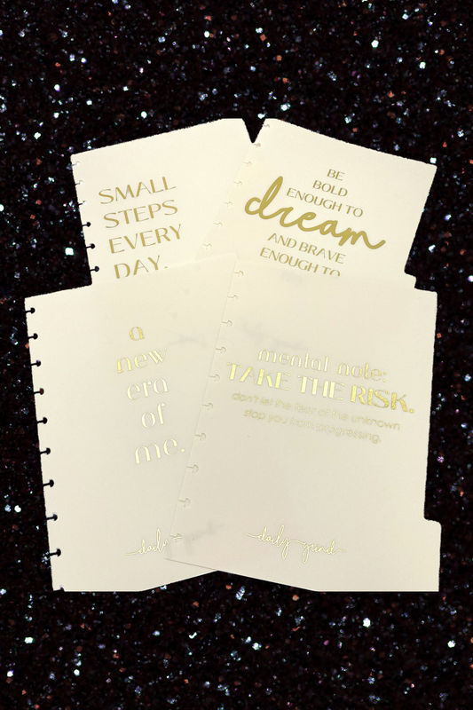 Luxe Tab Dividers | Cream