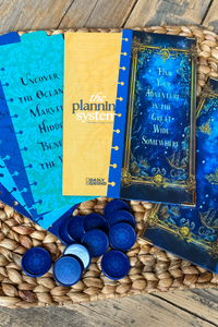 Daily Grind Travel Planner | Mermaid Waters with Tab Dividers