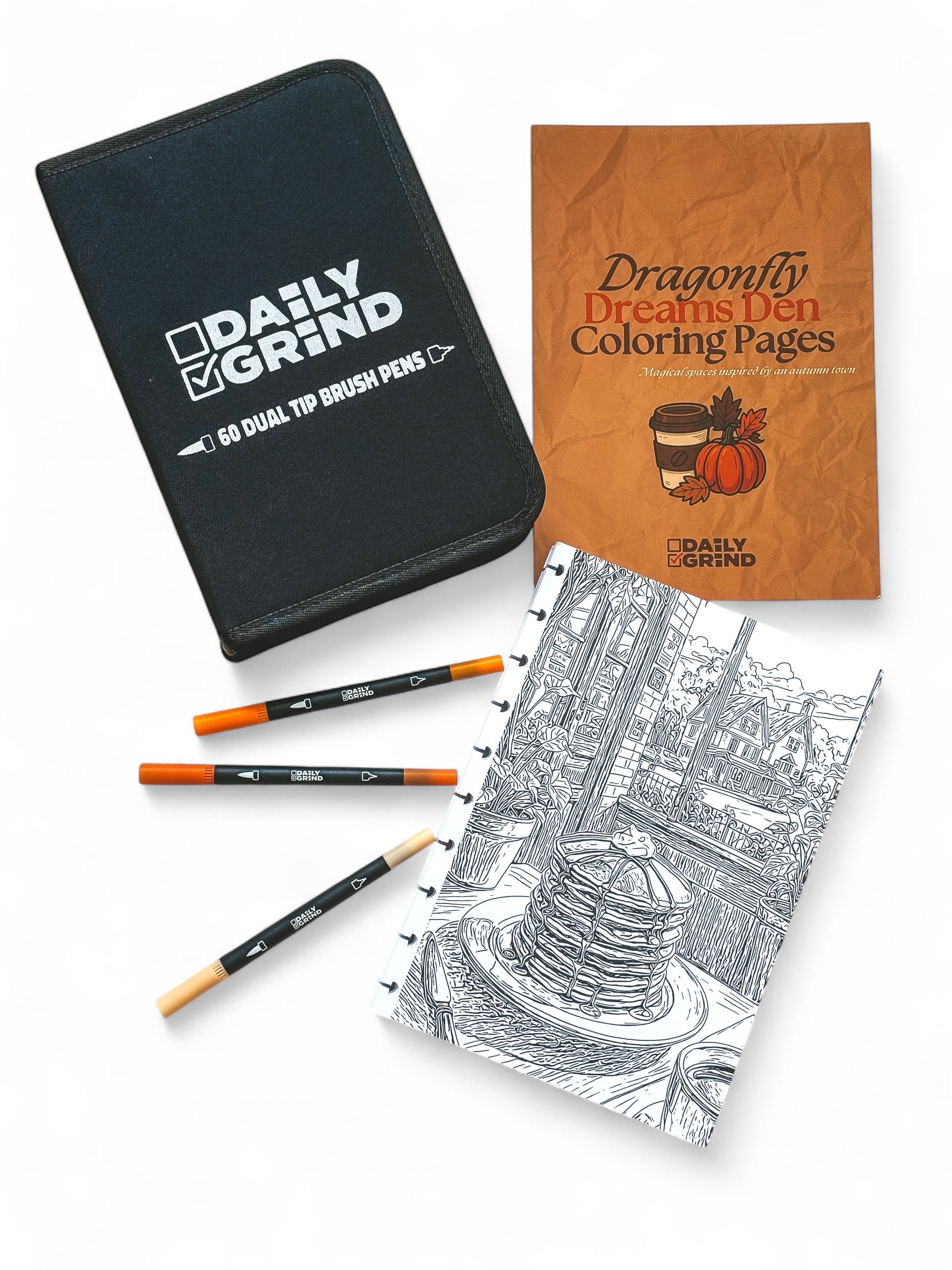 coloring pages for brush markers