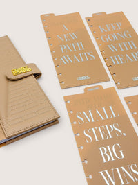Mocha Latte | Luxe Travel Tab Dividers