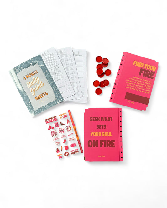 Daily Grind System + The Rockstar Clip-in Planner Cover | BUNDLE