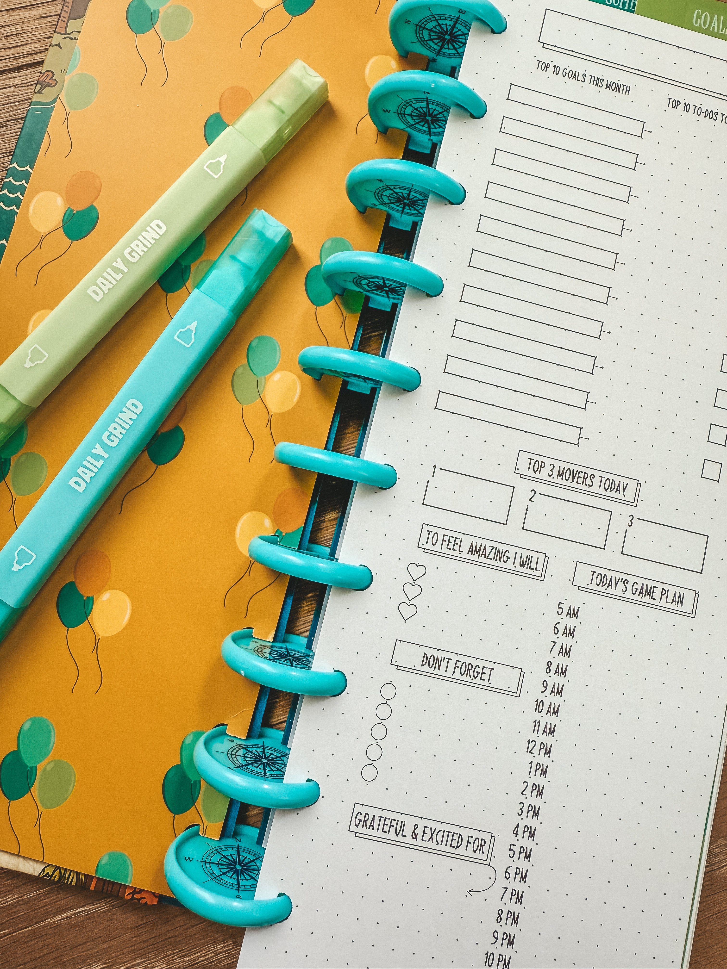 The Daily Grind Planner