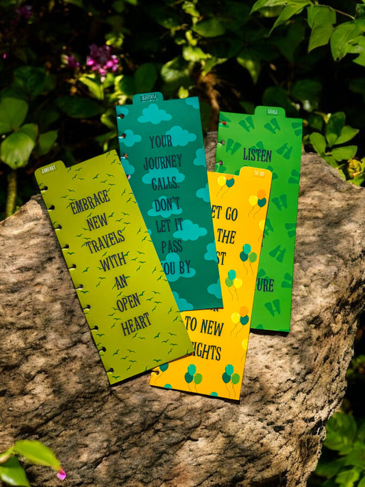 Travel-Sized Top Tab Dividers | Paradise Found