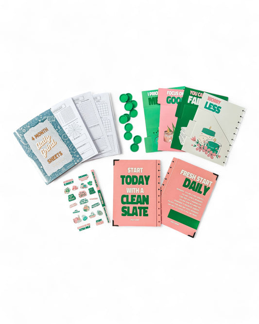 MOODS Planner Kit | System Insert + Cover + Discs + Tab Dividers