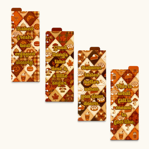 Pumpkin Spice Bakery | Limited Edition Travel Tab Dividers