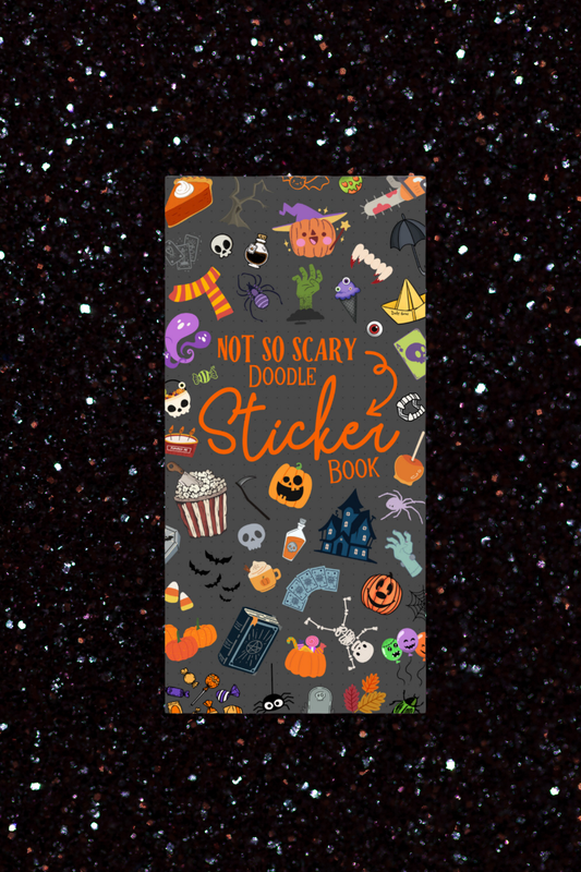 Doodle Sticker Book | Spooky Moods