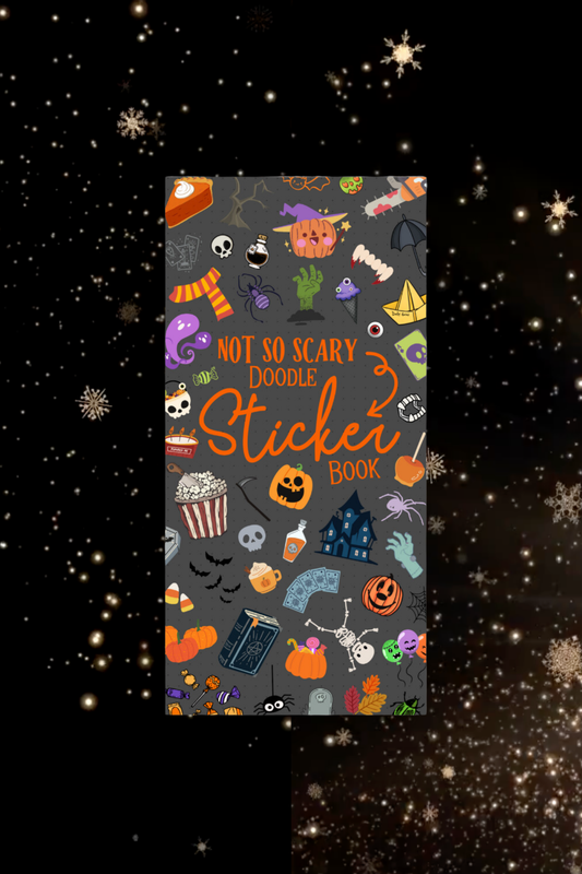 Doodle Sticker Book | Spooky Moods