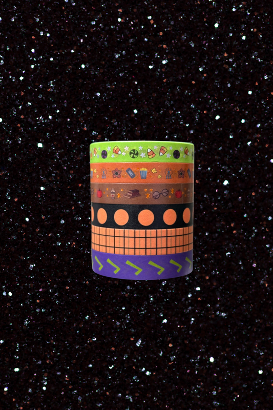 Spooky Moods Washi Tape | 6 Pack