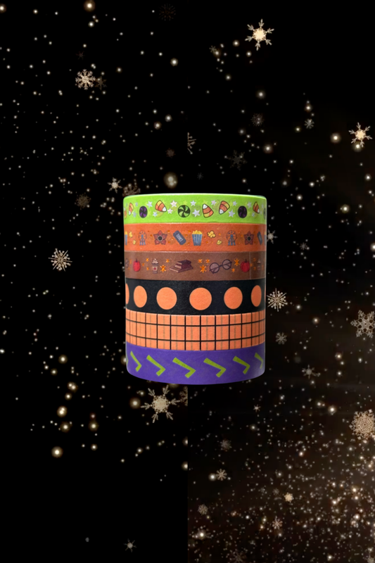 Spooky Moods Washi Tape | 6 Pack