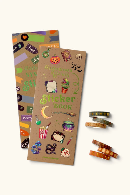 Sticker Books & Washi Tape | Autumn Rituals