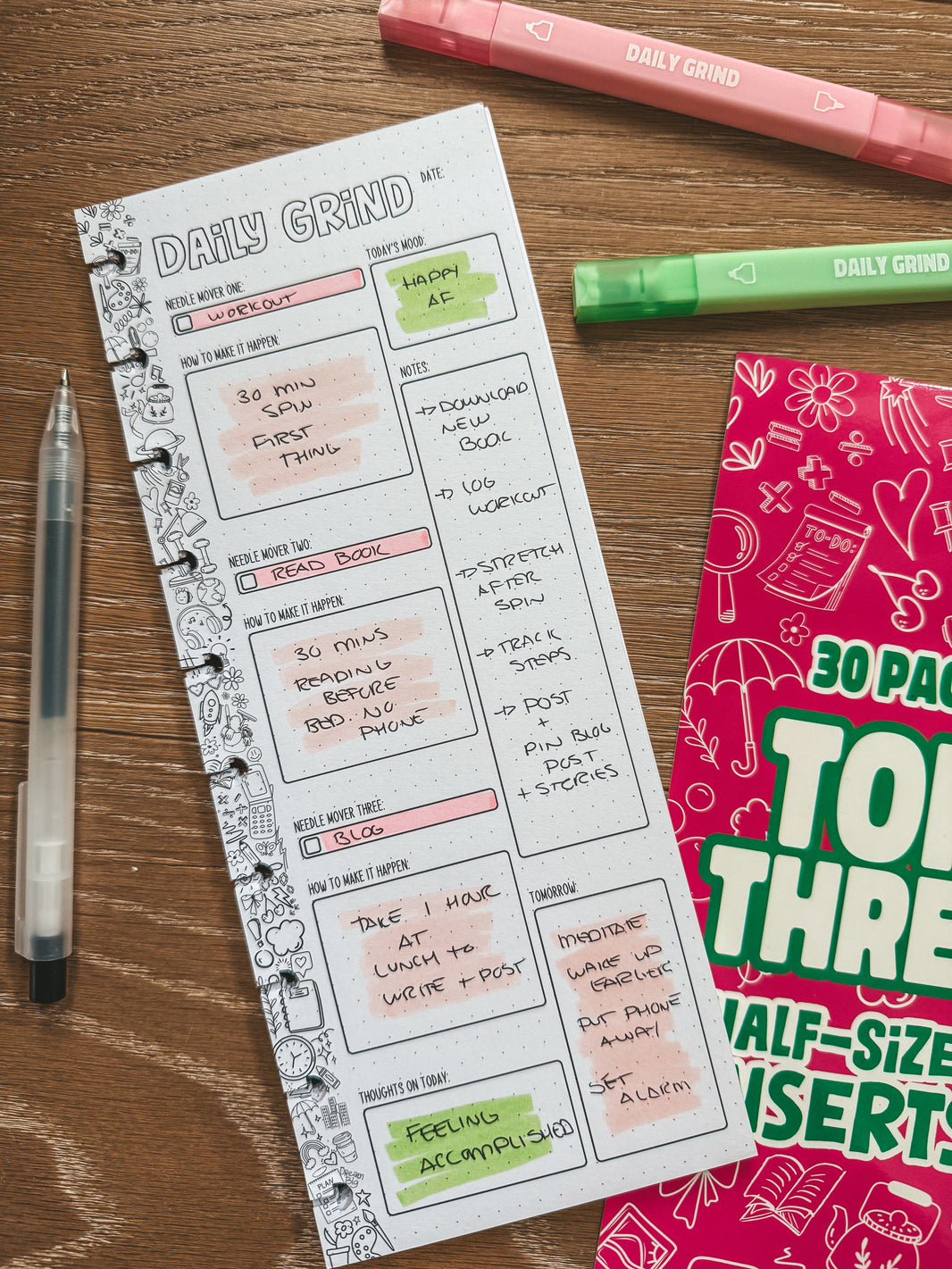 The Daily Grind Planner
